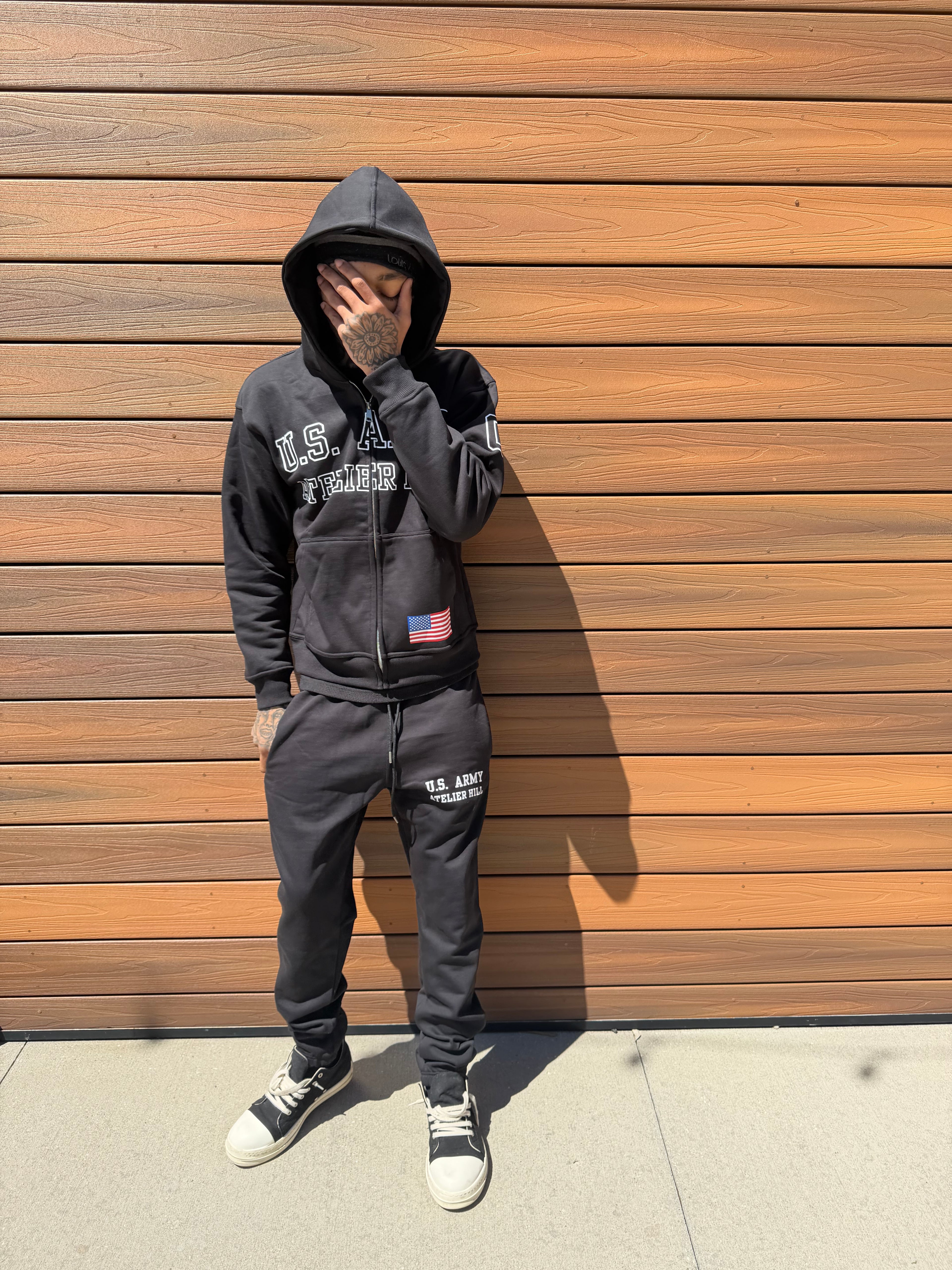 Vanguard black hoodie